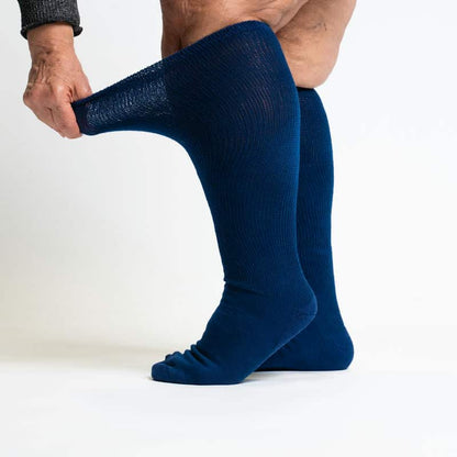 Navy Blue EasyStretch™ Socks