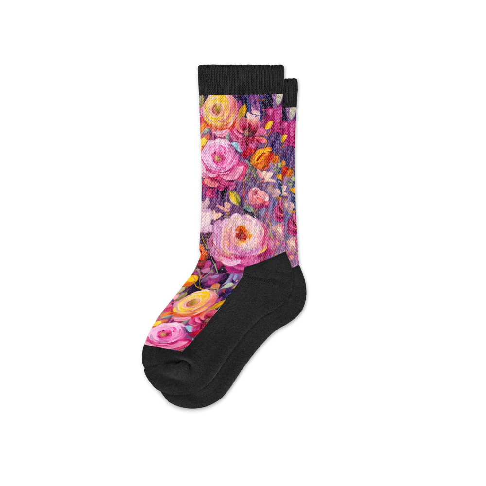 Rose Bouquet EasyStretch™ Socks